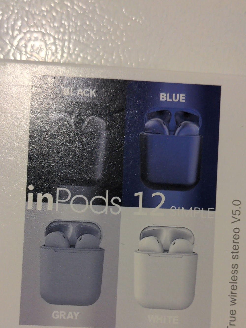 inPods 12 Wireless Earbuds - White